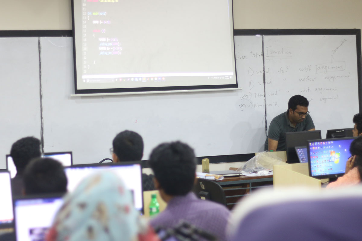 Microcontroller workshop nsu